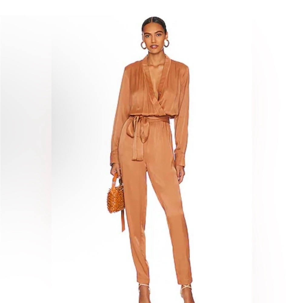 LBLC the Label Brown Jumpsuit
